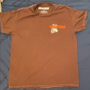 Hooters Youth Tee in Rich Brown